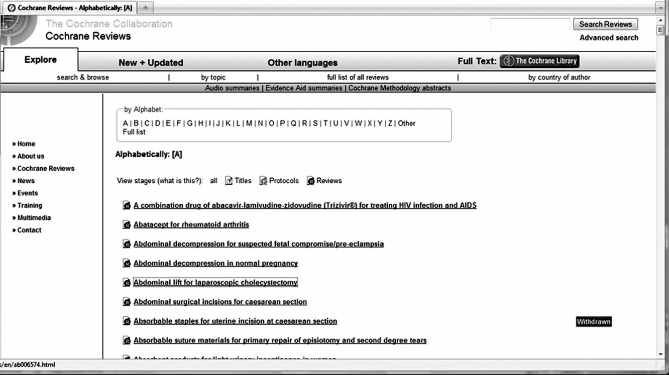 Cochrane Collaboration